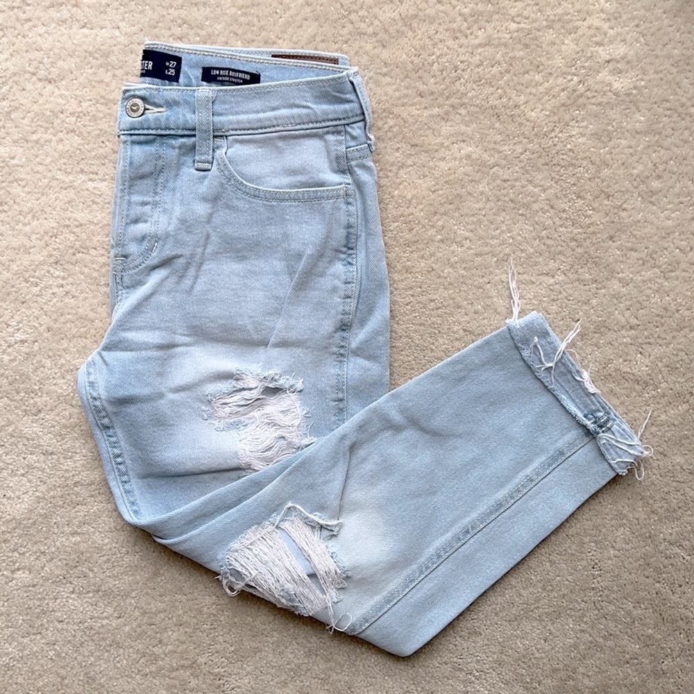 Hollister Distressed Boyfriend Jeans